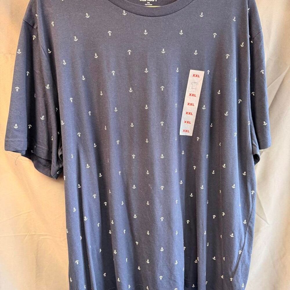 Old-navy Men's Blue and Navy T-shirt